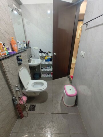 Bathroom in 3 BHK Apartment at The Wadhwa Solitaire, Kolshet Road – for Sale