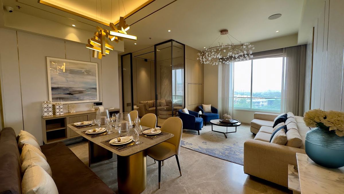 3 BHK + Pooja Room Apartment For Rent in Omkar Alta Monte
