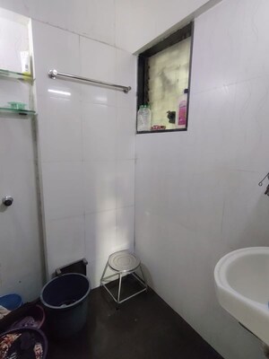 Bathroom in 1 BHK Apartment at Golders Green CHS, Borivali West – for Sale