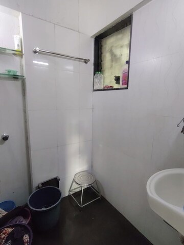 Bathroom in 1 BHK Apartment at Golders Green CHS, Borivali West – for Sale