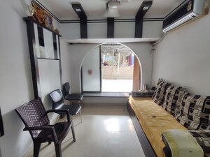 Kitchen in 1 BHK Apartment at Golders Green CHS, Borivali West – for Sale