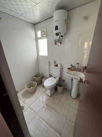 Bathroom in 3 BHK Apartment at Supercity Mayfair Residency Phase II, Tech Zone 4 Greater Noida – for Rent