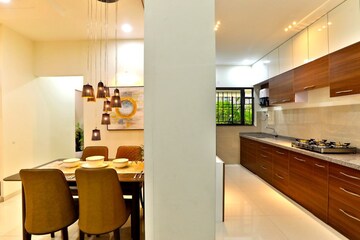 Kitchen in 2 BHK Apartment at Kumar Palmspring Towers, Undri – for Sale