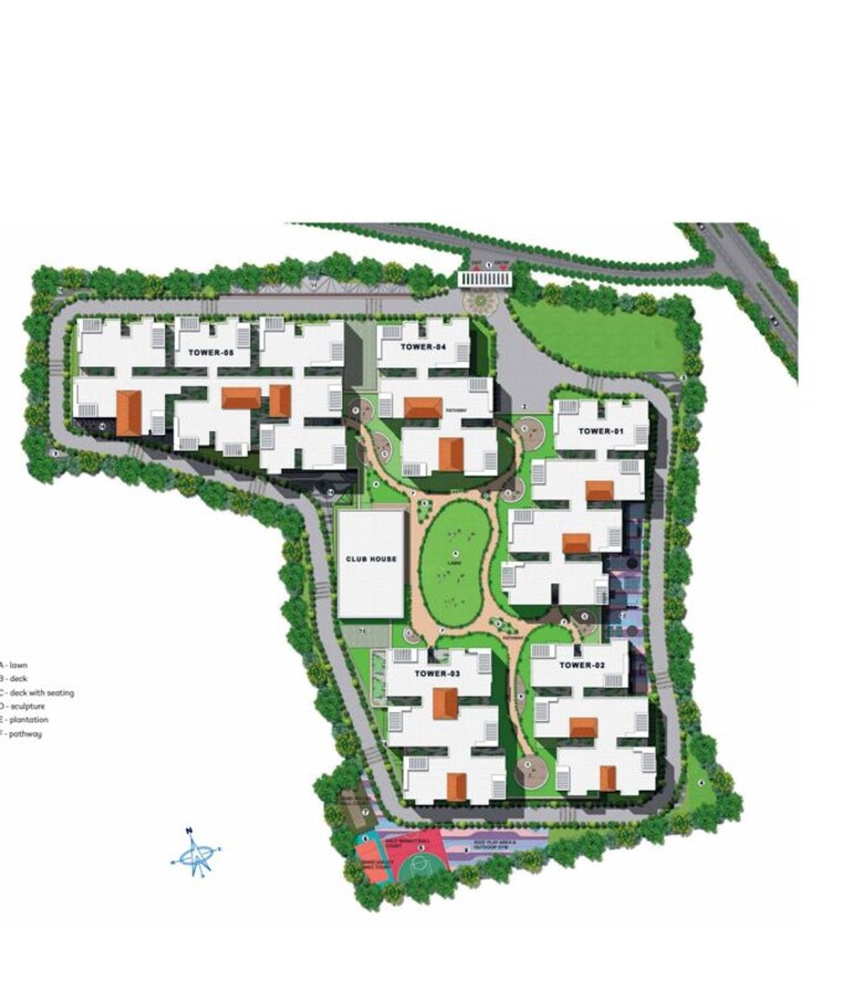 Master Plan, kollur 3 Bedroom 2015 Sq.Ft. Apartment In Kollur Hyderabad 9944918