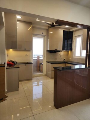 Kitchen in 3 BHK Apartment at Cybercity Marina Skies, Hi Tech City – for Rent