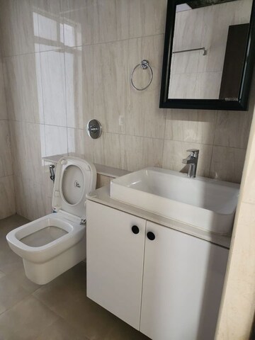 Bathroom in 3 BHK Apartment at Cybercity Marina Skies, Hi Tech City – for Rent