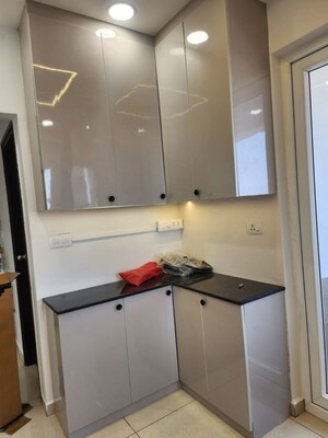 Kitchen in 3 BHK Apartment at Cybercity Marina Skies, Hi Tech City – for Rent