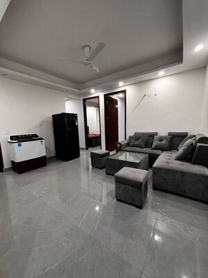 Living Room in 2 BHK Builder Floor at Saket – for Rent