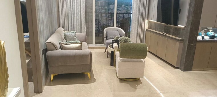 Living Room, dosti-greenscape 2 Bedroom 945 Sq.Ft. Apartment In Hadapsar Pune 9944997