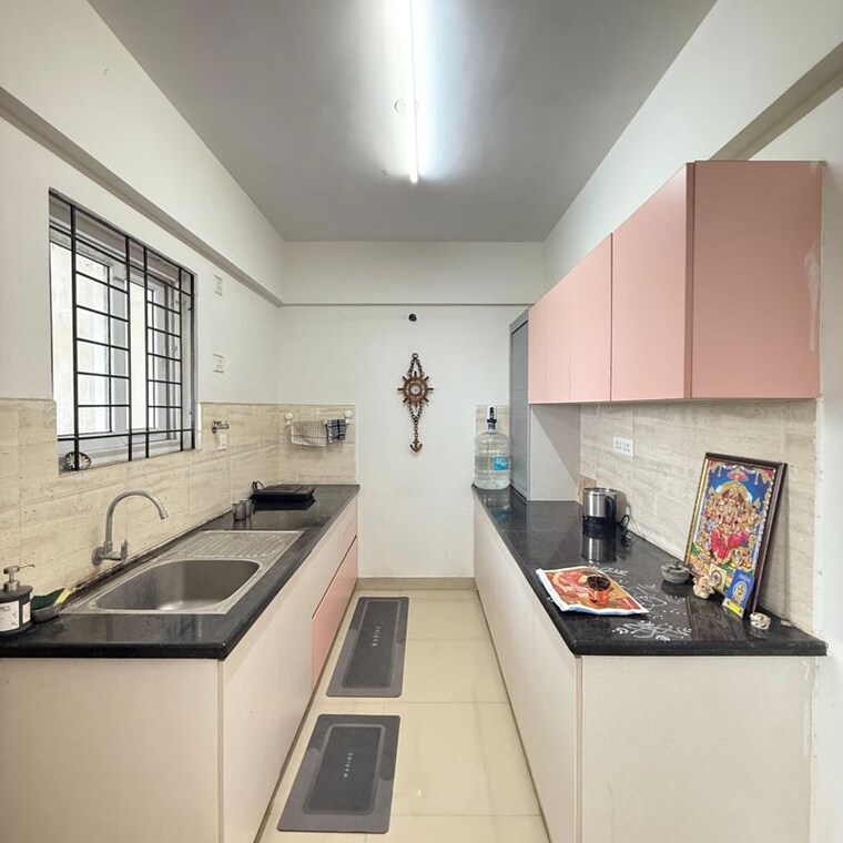 Kitchen, jakkuru 2 Bedroom 1200 Sq.Ft. Apartment In Jakkuru Bangalore 9945048