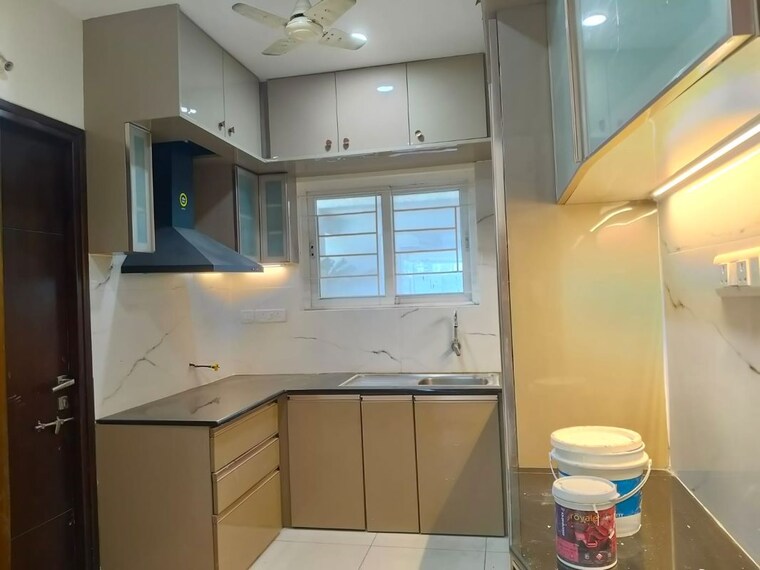 Kitchen, vertex-panache-gachibowli 3 Bedroom 1660 Sq.Ft. Apartment In Gachibowli Hyderabad 9945008
