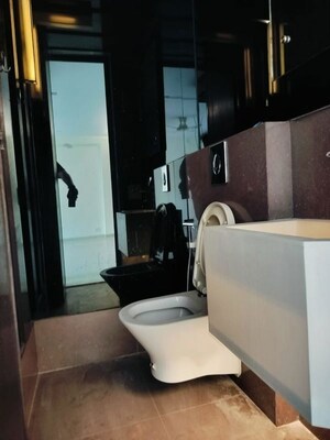 Attached Bathroom in 4 BHK Apartment at Vasant Vihar – for Rent