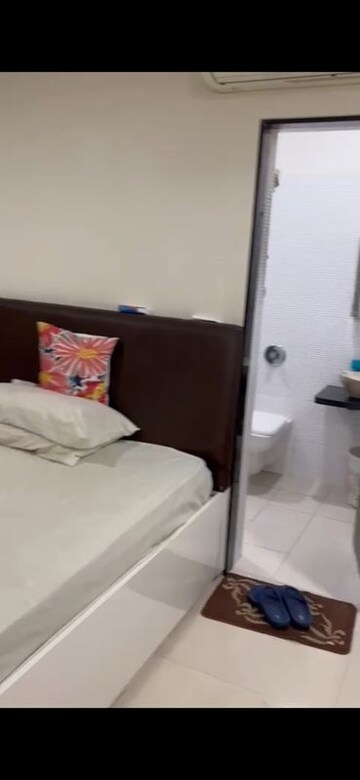 Bathroom in 3 BHK Apartment at Millennium Court, Andheri West – for Rent