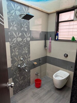 Bathroom in 3.5 BHK Penthouse at Kharadi – for Rent