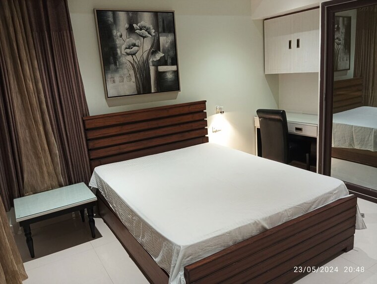 Bedroom, asbl-spire 3 Bedroom 1950 Sq.Ft. Apartment In Kokapet Hyderabad 9945214