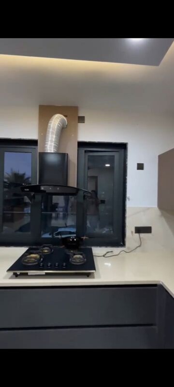 Living Room in 4 BHK Builder Floor at BPTP Parkland, Sector 75 – for Rent