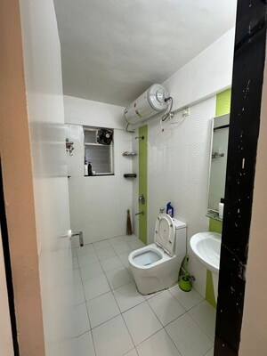 Bathroom in 3 BHK Apartment at Amar Ornate, Hadapsar – for Rent