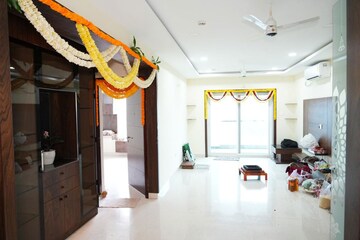 Bathroom in 3 BHK Apartment at Vasavi GP Trends, Nanakramguda – for Rent