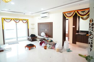 Living Room in 3 BHK Apartment at Vasavi GP Trends, Nanakramguda – for Rent