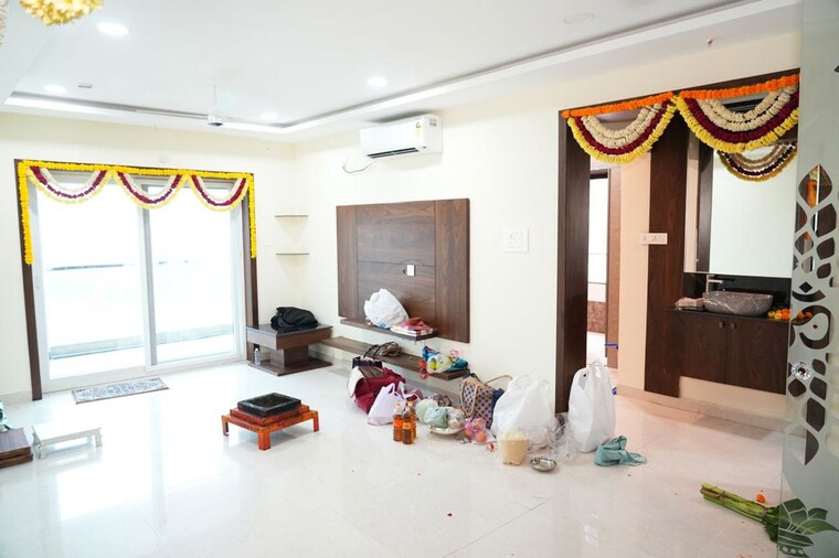 Living Room, vasavi-gp-trends 3 Bedroom 1850 Sq.Ft. Apartment In Nanakramguda Hyderabad 9945541
