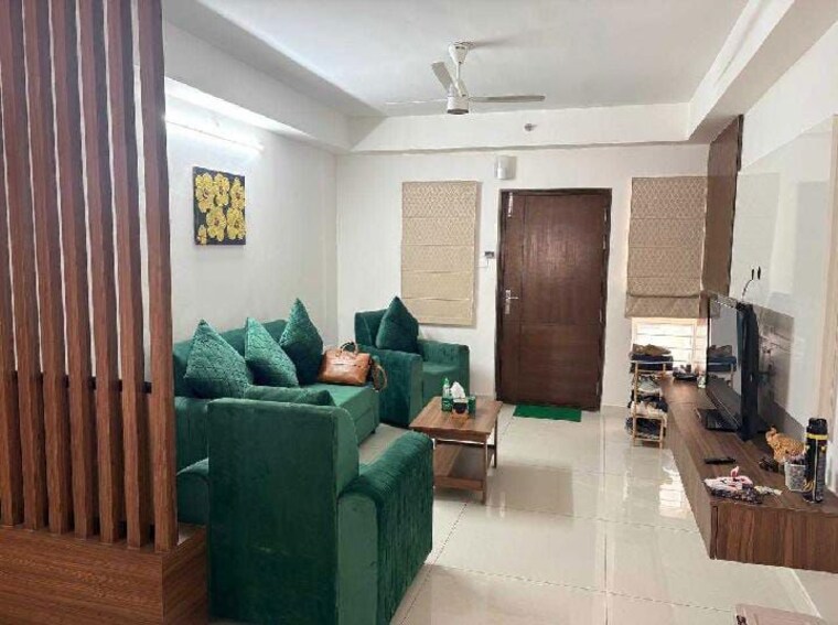 Living Room, my-home-tarkshya 3 Bedroom 2255 Sq.Ft. Apartment In Kokapet Hyderabad 9945539