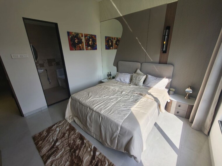 Bedroom, maanvi-sai-asspire 2 Bedroom 1087 Sq.Ft. Apartment In Hadapsar Pune 9945677