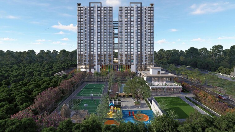 Exterior View, shriram-the-spectrum 3 Bedroom 1249 Sq.Ft. Apartment In Undri Pune 9945069
