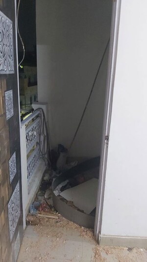 Balcony in 1.5 BHK Builder Floor at Mayur Vihar – for Rent