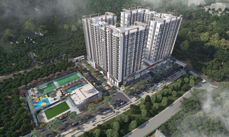 Exterior View, shriram-the-spectrum 3 Bedroom 1377 Sq.Ft. Apartment In Undri Pune 9945849