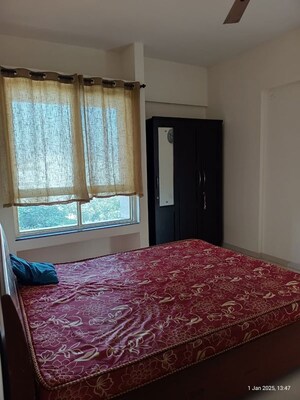Bedroom in 2 BHK Apartment at Nyati Equatorial II, Bavdhan – for Rent
