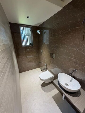 Bathroom in 2 BHK Apartment at Giriraj CHS Naupda, Naupada – for Rent