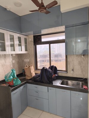 Kitchen in 1 BHK Apartment at Chandak 34 Park Estate, Goregaon West – for Rent