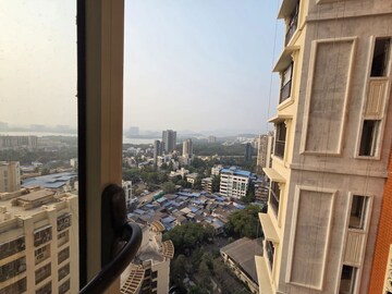 Balcony in 3 BHK Apartment at Lodha Bellagio, Powai – for Rent