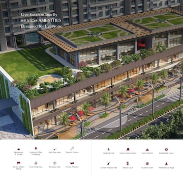 3.5 BHK Apartment – Exterior View View at Mantra Sky Homes, Magarpatta City - for Sale