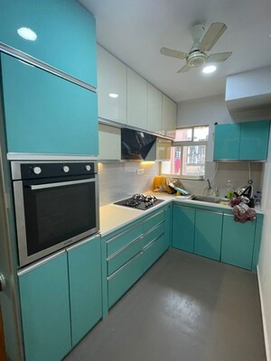 Kitchen in 3 BHK Apartment at Park Circus – for Sale