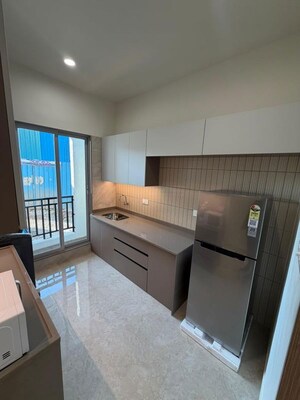 Kitchen in 2 BHK Apartment at Kalpataru Paramount E, Kapur Bawdi – for Rent