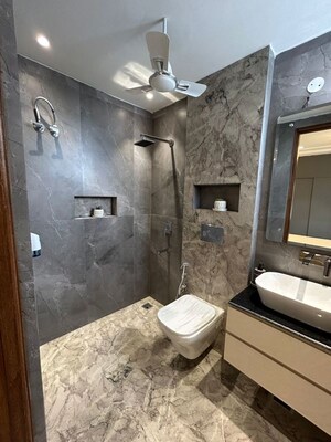 Bathroom in 3.5 BHK Apartment at Gmada Aerocity – for Sale