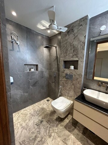 Bathroom in 3.5 BHK Apartment at Gmada Aerocity – for Sale