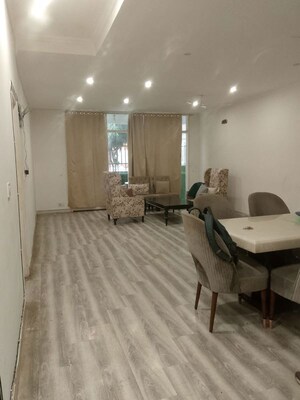 Living Room in 2.5 BHK Apartment at Greater Kailash I – for Rent