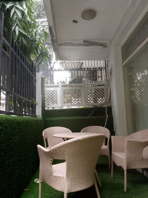 Balcony in 2.5 BHK Apartment at Greater Kailash I – for Rent