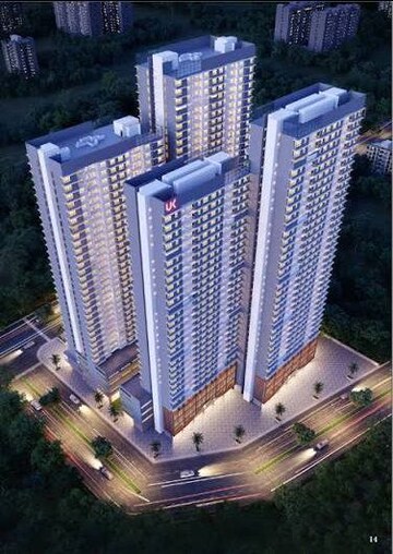 1 BHK Apartment – Exterior View View at UK Iridium, Kandivali East - for Rent