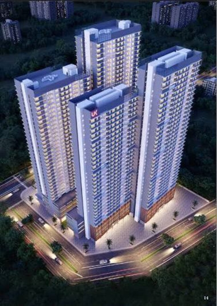 Exterior View, uk-iridium 1 Bedroom 410 Sq.Ft. Apartment In Kandivali East Mumbai 9897482