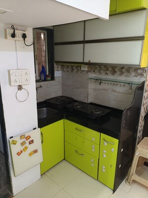 Kitchen in 1 BHK Apartment at Chandiwala Pearl Harmony, Andheri West – for Rent