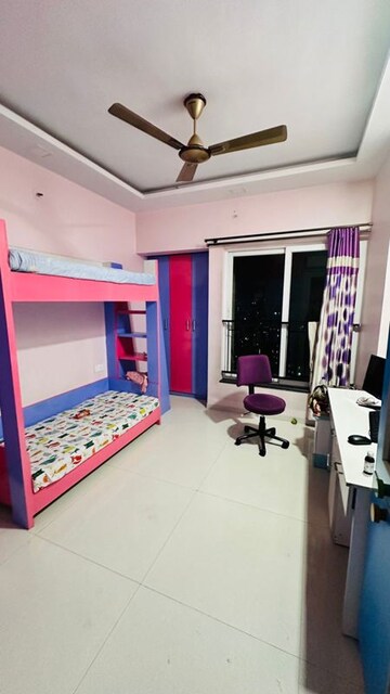 Master Bedroom in 3 BHK Apartment at Rustomjee Urbania Azziano, Thane West – for Rent