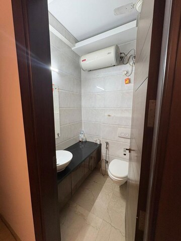 Bathroom in 2 BHK Builder Floor at Panchsheel Enclave – for Rent