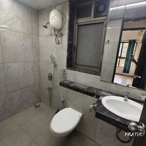 Bathroom in 2 BHK Apartment at Kanakia Rainforest, Andheri East – for Rent