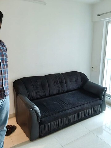 Living Room in 1 BHK Apartment at Dimple 19 North, Kandivali West – for Rent