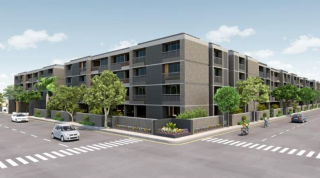 3 BHK + Study Room 2205 Sq.Ft. Apartment in Infinity Copper Stone