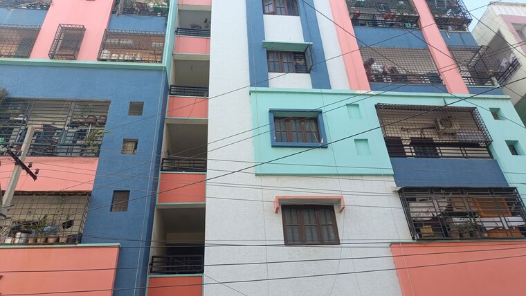 Exterior View, srikar-mansion 2 Bedroom 900 Sq.Ft. Apartment In Nizampet Hyderabad 9946075