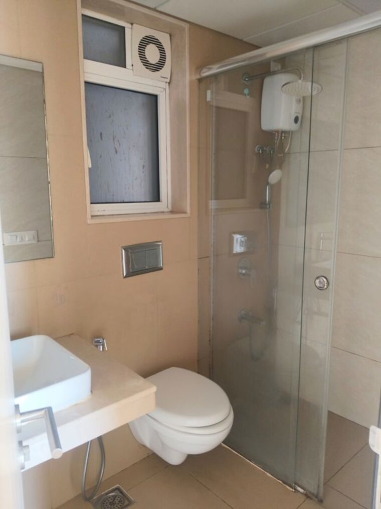 Bathroom, lnt-veridian 2 Bedroom 610 Sq.Ft. Apartment In Powai Mumbai 9946071